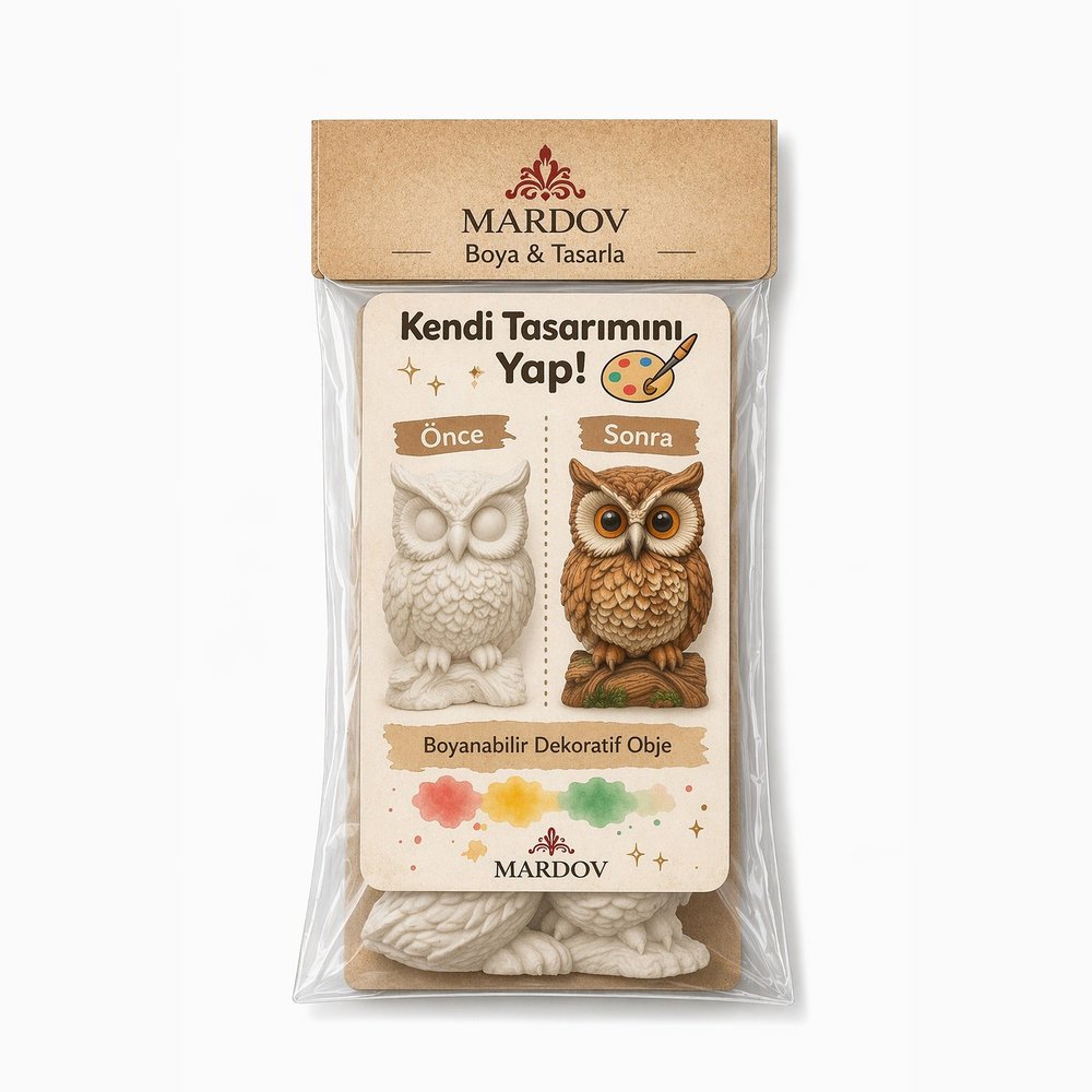 Bilge Baykuş — MARDOV taş boyama paketi